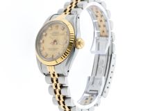 Rolex Datejust 26mm with Champagne Diamond Dial