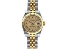Rolex Datejust 26mm with Champagne Mother of Pearl Dial