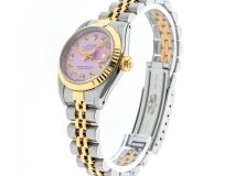 Rolex Datejust 26mm with Baby Pink Diamond Dial