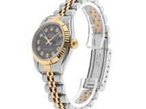 Rolex Datejust 26mm with Black Diamond Dial