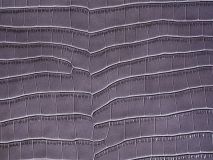 Etier Verdi Triple Watch Roll Grey Crocodile Leather