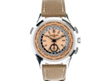 5935A Complications Salmon Dial Worldtimer