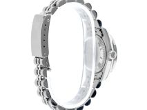 Rolex Datejust 26mm with Blue Mother of Pearl Dial, Diamond Bezel, and Diamond-Set Shoulders