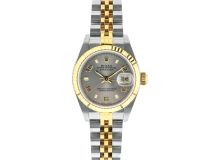 Rolex Datejust 26mm with Silver Diamond Dial