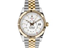 Sky-Dweller "White Dial"