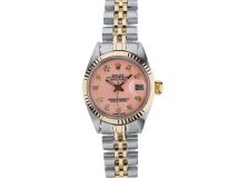 Rolex Datejust 26mm with Pink Diamond Dial