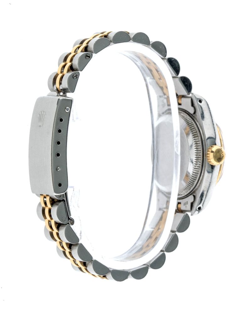 Rolex Datejust 26mm with White Mother of Pearl Diamond Dial