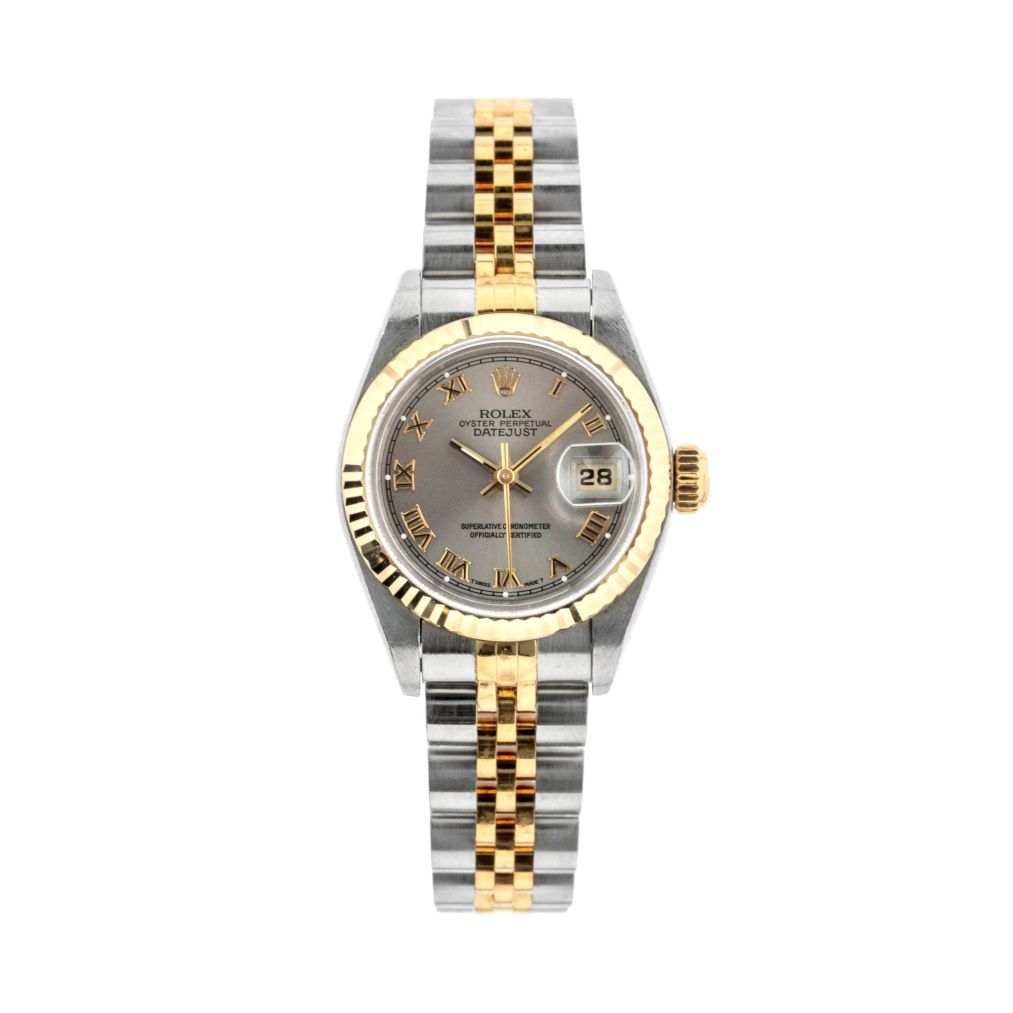 Rolex Datejust 26mm with Silver Roman Dial