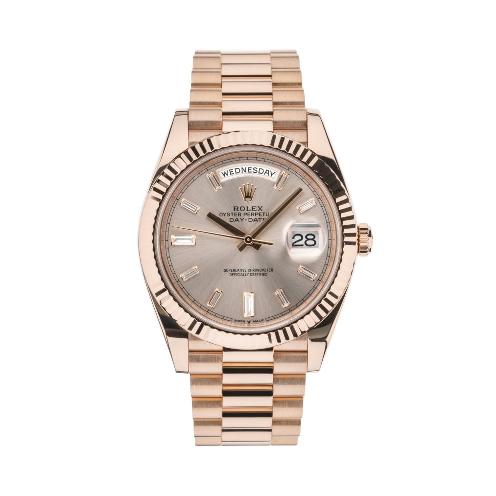 Day-Date 40 "Sundust Baguette"