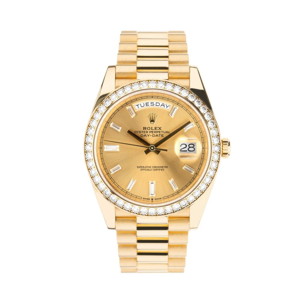 Day-Date 40 "Champagne Baguette RBR"