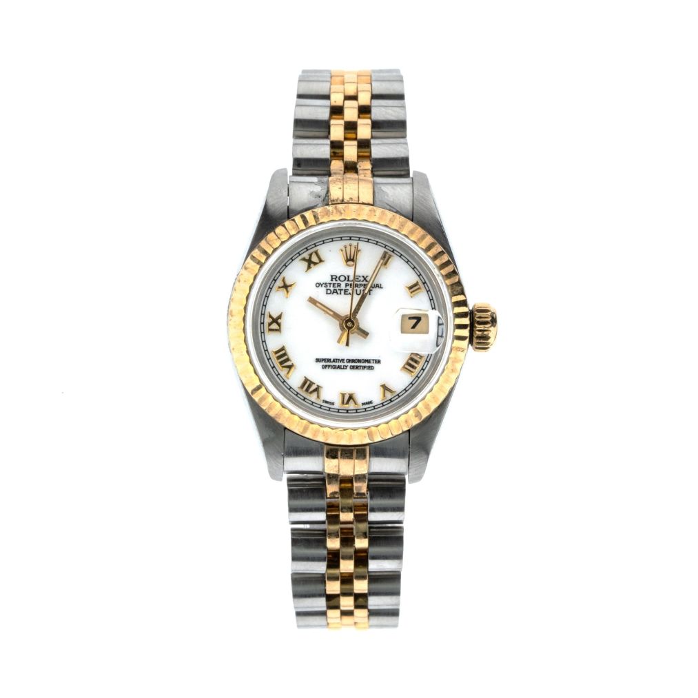 Datejust 26 "White Roman Dial"