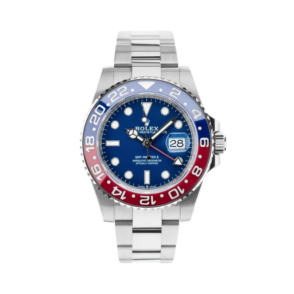 GMT-Master II "White Gold Pepsi"