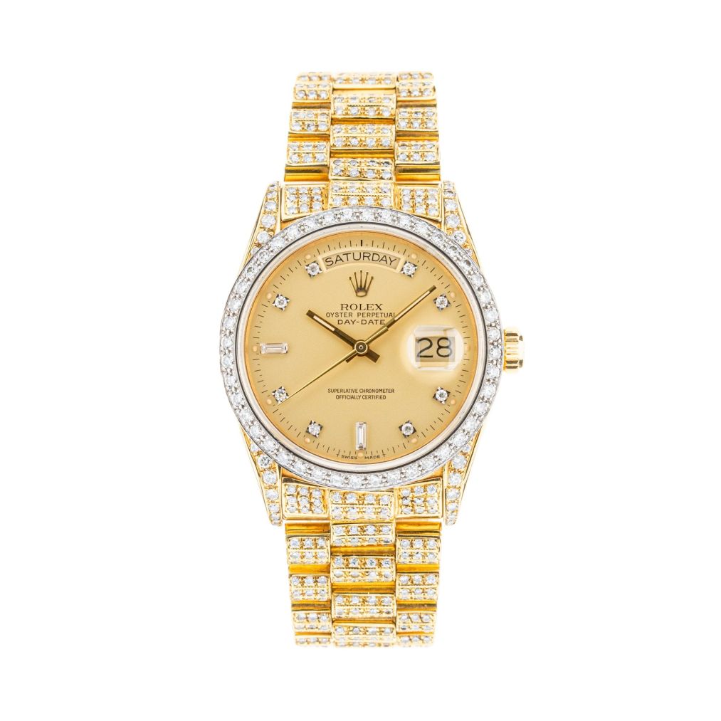 Daydate 36 "Iced Out"