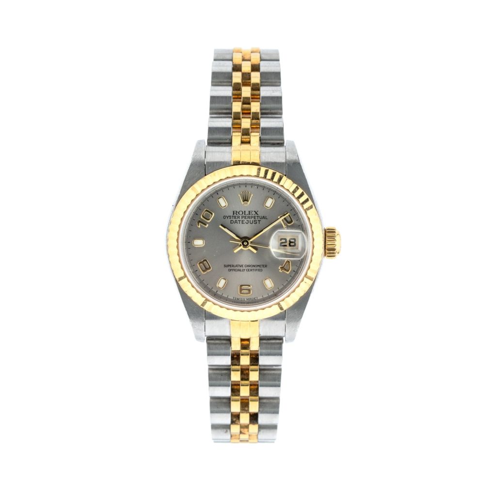 Rolex Datejust 26mm with Silver Diamond Dial