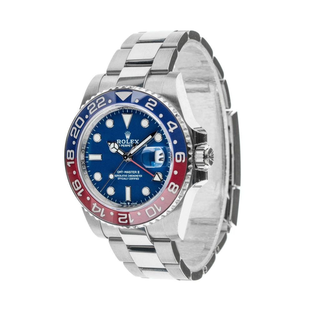 GMT-Master II "White Gold Pepsi"