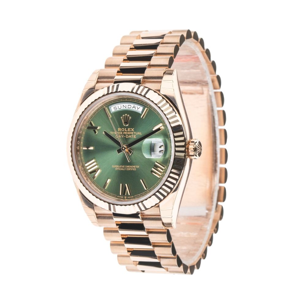Day-Date 40 "Olive Dial"