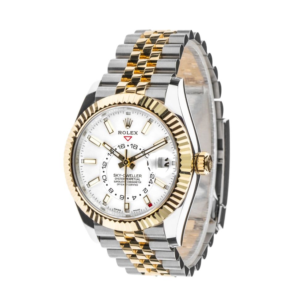 Sky-Dweller "White Dial"