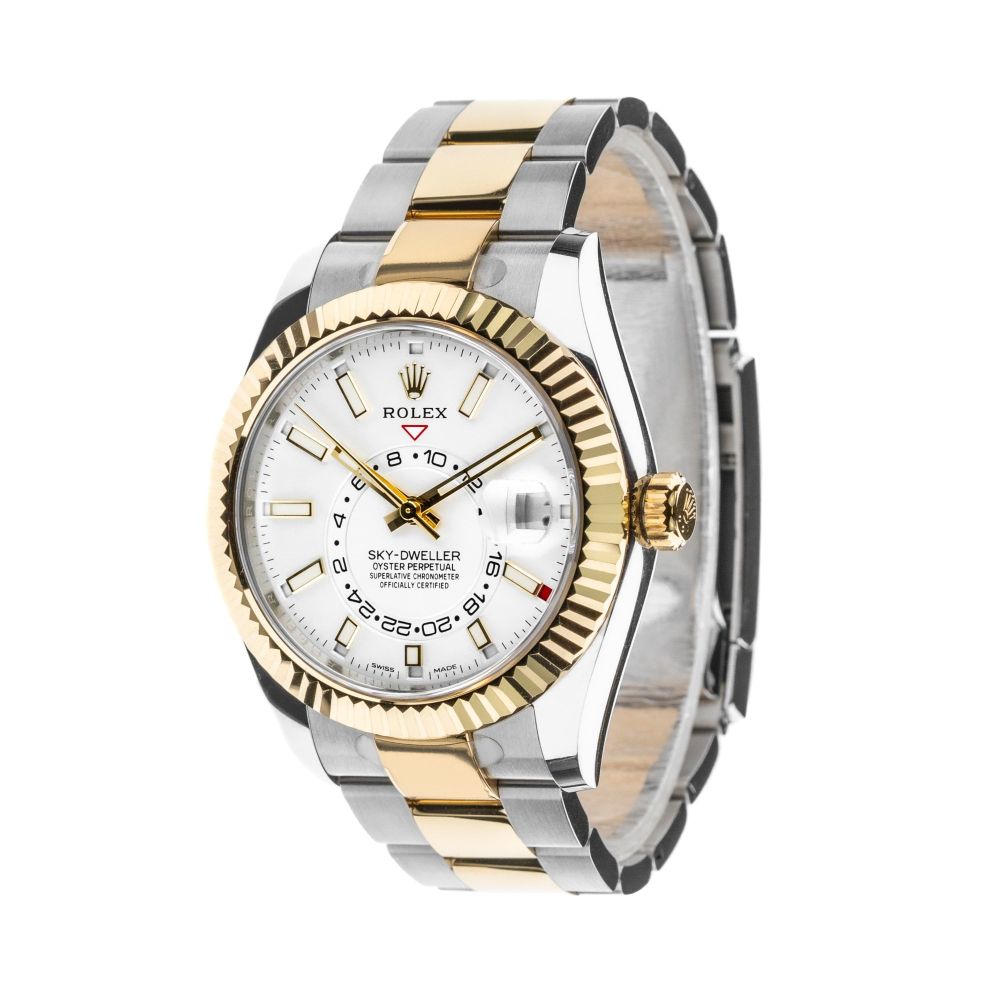 Sky-Dweller "White Dial"