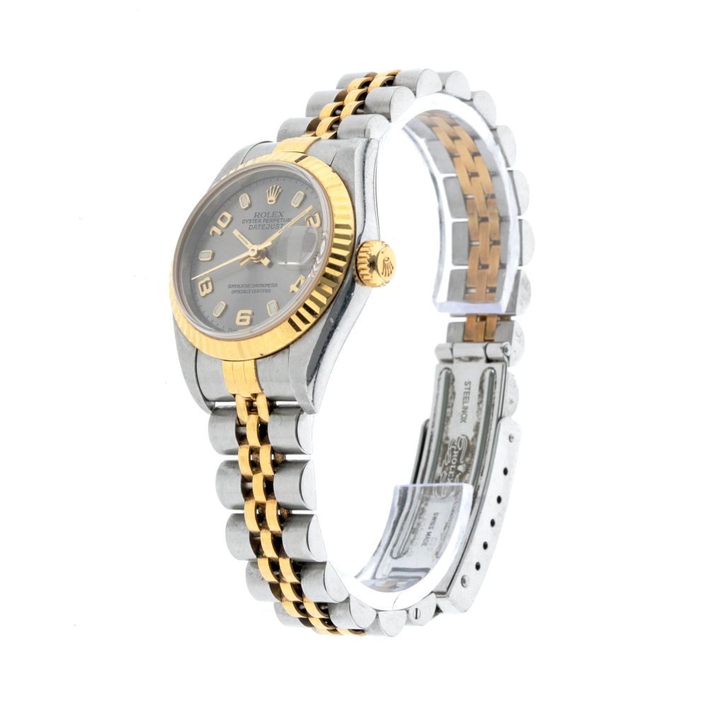 Rolex Datejust 26mm with Silver Diamond Dial