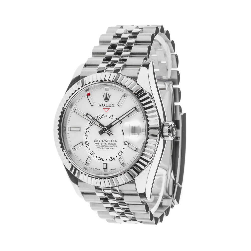 Sky-Dweller "White Dial"