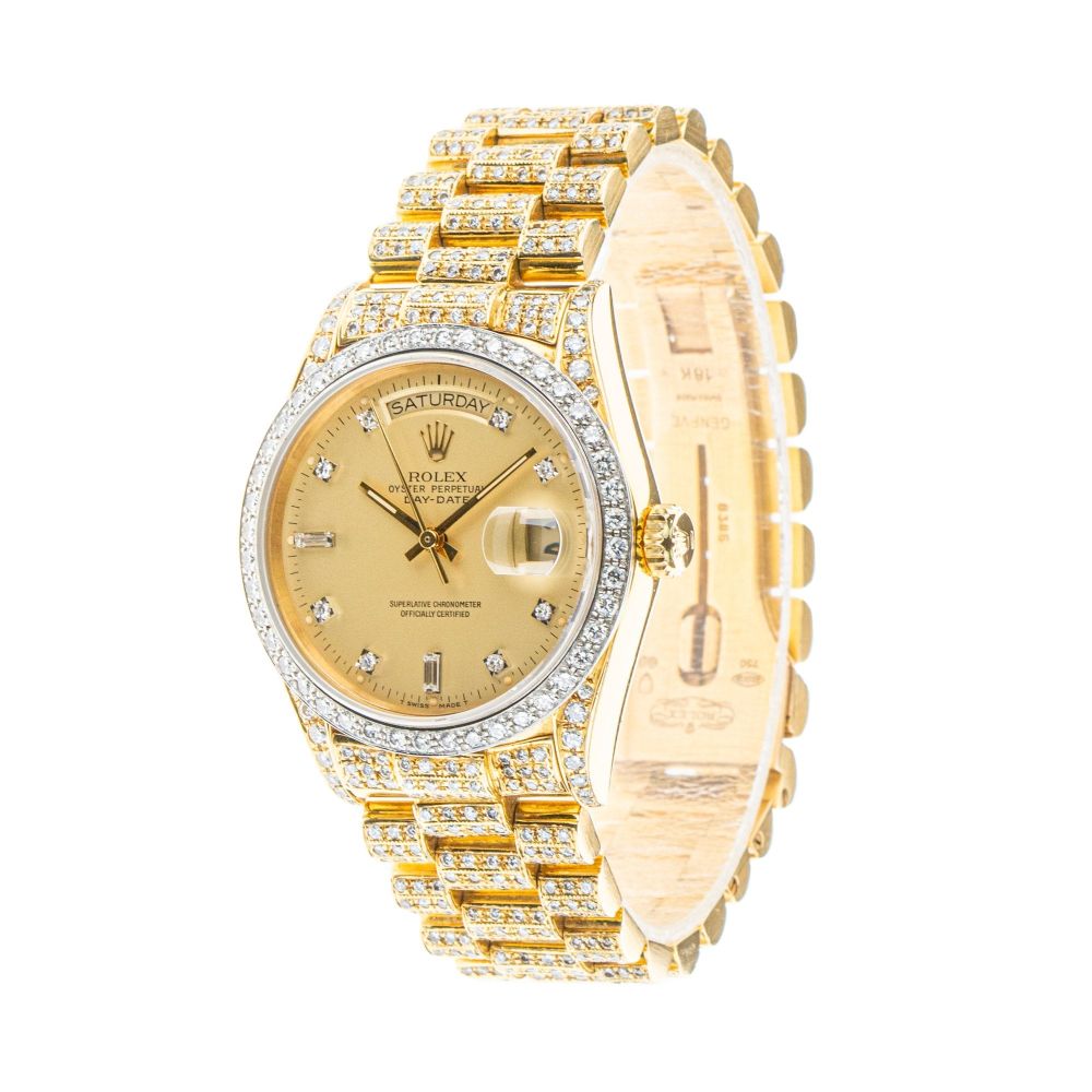 Daydate 36 "Iced Out"