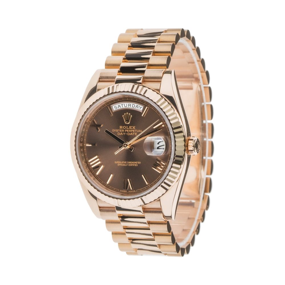 Day-Date 40 "Chocolate Dial"