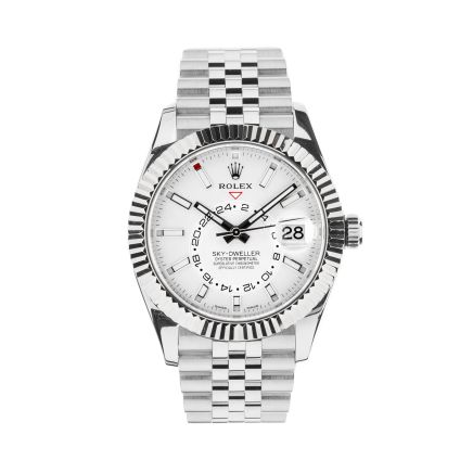 Sky-Dweller "White Dial"