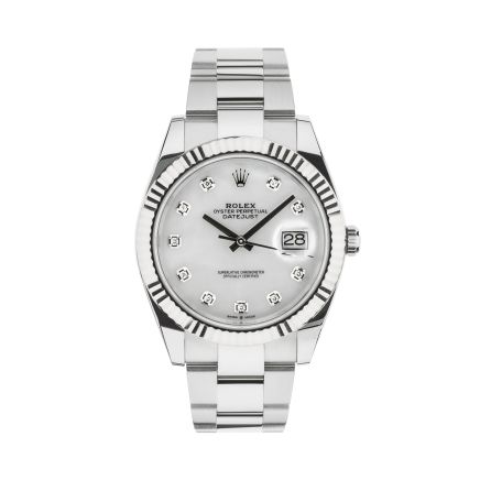 Datejust 41 "Mother Of Pearl Diamond Dial"